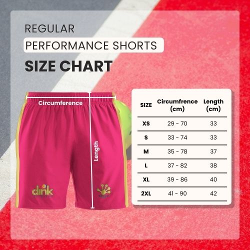 Unisex Performance Shorts - Regular (Red/Gold) - Image 4