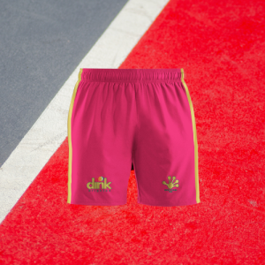 Unisex Performance Shorts - Regular (Red/Gold)